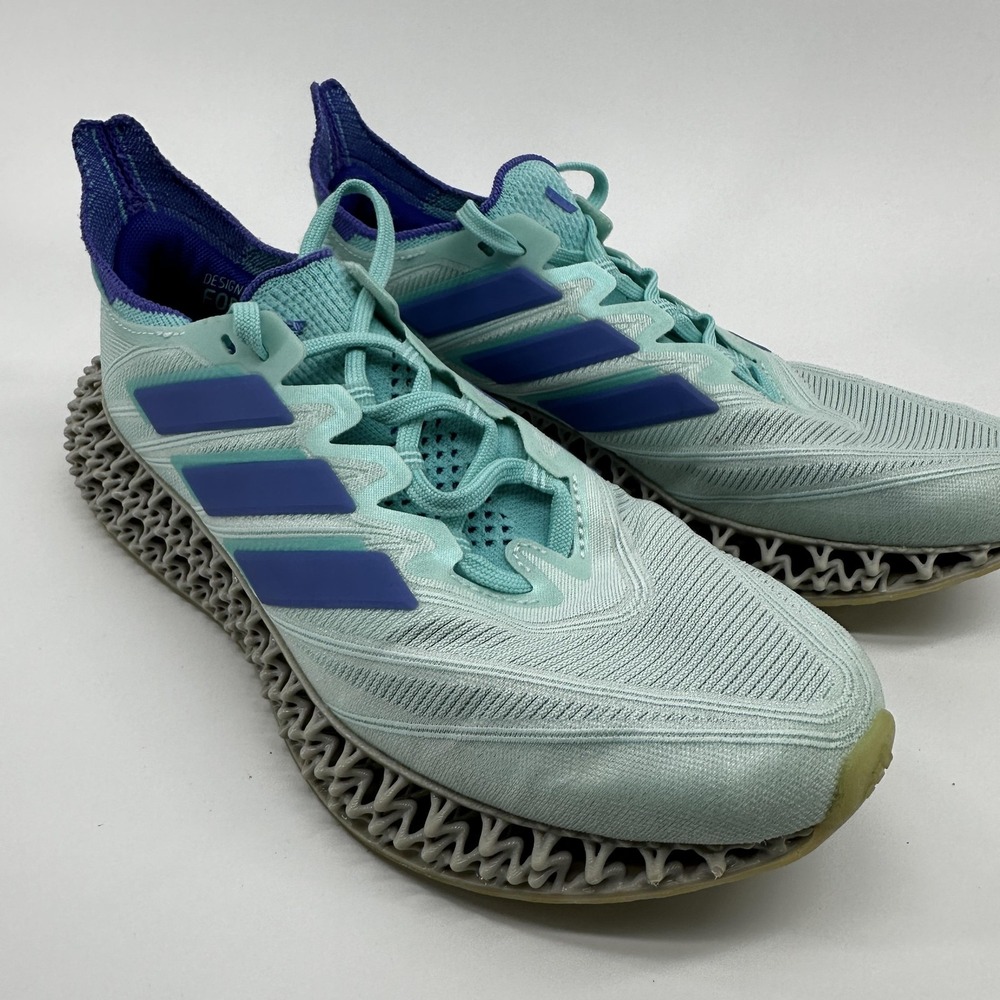 Adidas 4DFWD Shoes Womens Size 6 Aqua Purple 3D Lattice Midsole Running IE8404 - Picture 8 of 11